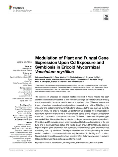 Fillable Online Iris Unito Modulation Of Plant And Fungal Gene