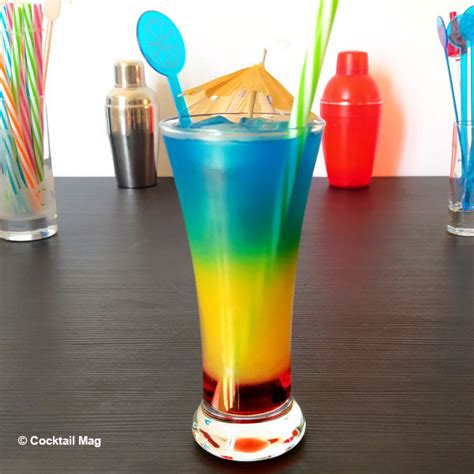 Recette Du Rainbow Cocktail