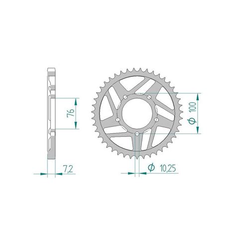 Couronne Afam Dents Alu Pas Type Marchesini Oz Bst