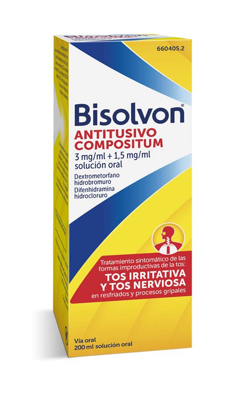 Bisolvon Antitusivo Compositum Mg Ml Mg Ml Soluci N Oral