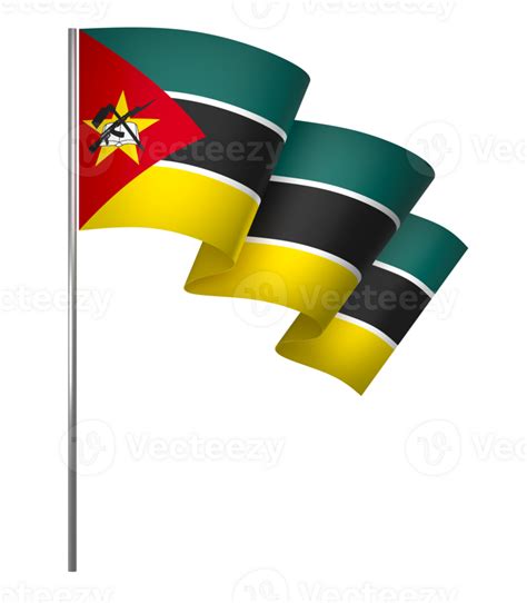 Moçambique bandeira elemento Projeto nacional independência dia ...