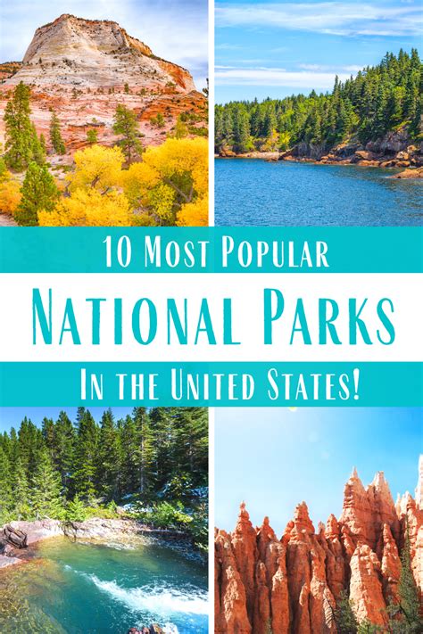 10 Most Popular National Parks in the US | Most visited national parks ...