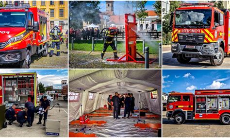 FOTO Dotări noi pentru pompierii militari din cadrul ISU Alba trei