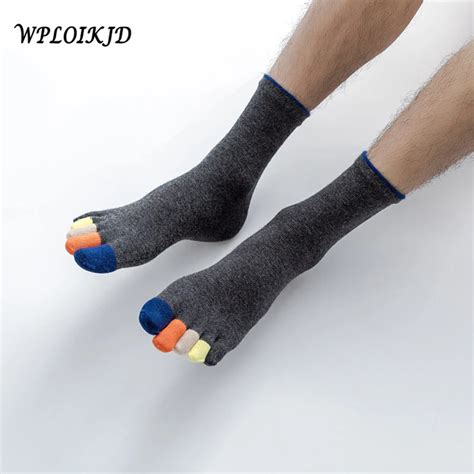 Wploikjd Harajuku Calcetines Invisibles De Algod N Para Hombre