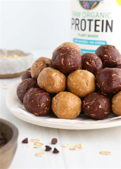 Easy Protein Balls 3 Flavors Detoxinista