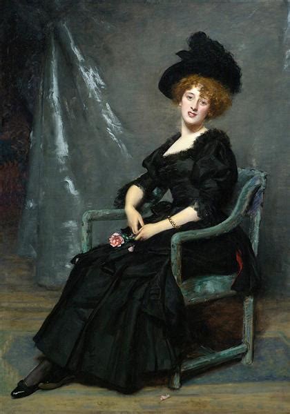 Portrait Of Lucy Lee Robbins 1884 Carolus Duran