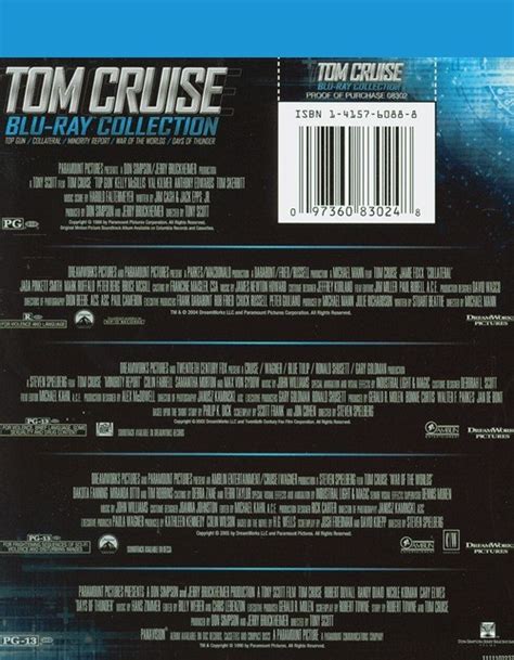 Tom Cruise Blu Ray Collection Blu Ray Dvd Empire