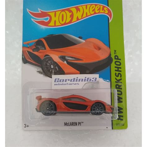 Hot Wheels McLaren P1 Workshop Shopee Brasil