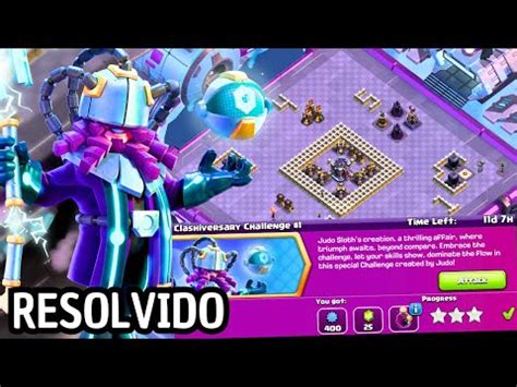 Como Concluir O Novo Desafio Do Clash Of Clans Desafio De Clash