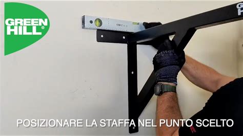 TUTORIAL MONTAGGIO STAFFA SACCO DA BOXE GREEN HILL CON TASSELLI CHIMICI