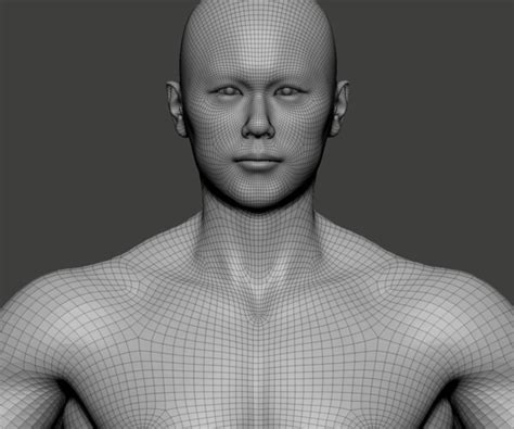 Artstation Male 05 Base Mesh Resources