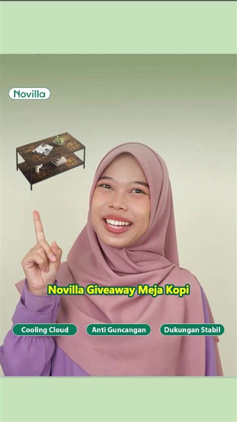 Ikuti Giveaway Meja Kopi And Diskon Kasur Novilla Tiktok