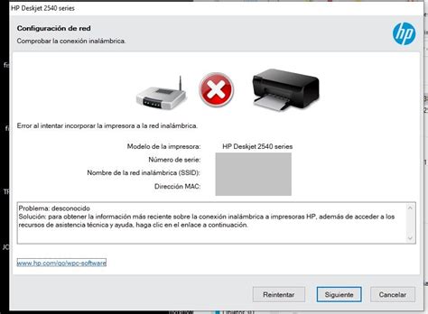 No Consigo Conectar Mi Impresora Hp Deskjet 2540 P Comunidad De Soporte Hp 1271715