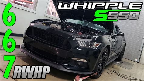 2016 Mustang GT Whipple Supercharger DYNO STAGE 2 At Brenspeed With