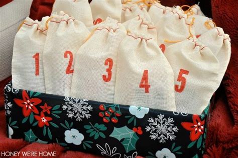 DIY Advent Calendar | Honey We're Home