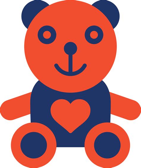 Teddy Bear Color Icon 10061800 Vector Art at Vecteezy