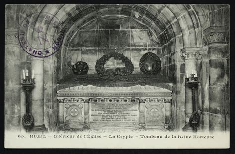 Rueil Malmaison Intérieur de l Eglise La Crypte Tombeau de la