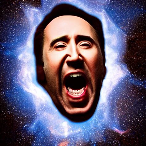 KREA AI Hyperrealistic Dslr Film Still Of Nicolas Cage Scr