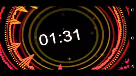 Equalizer Countdown Min V Timer Music Sound Visualizer