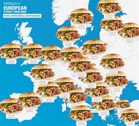 European Street Food Map Reurope