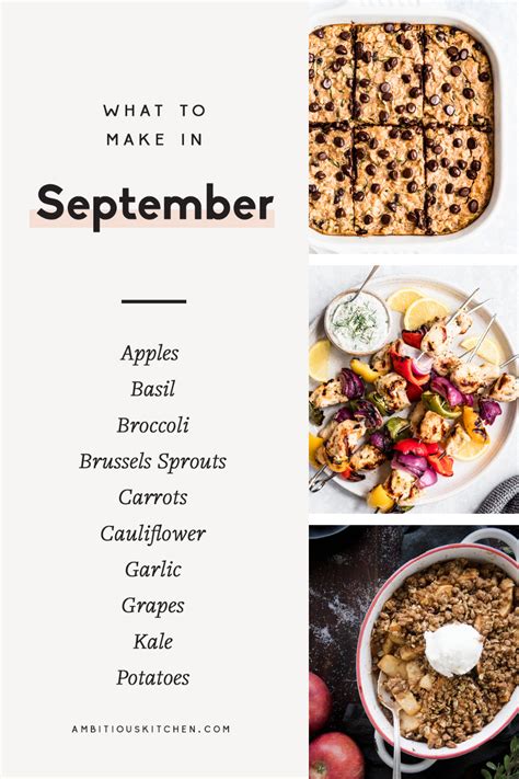 30 Seasonal Recipes To Cook In September Cooking Recipes Recipes