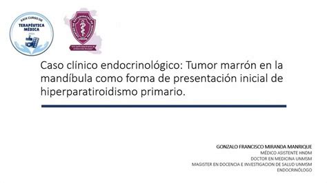 Caso Cl Nico Endocrinol Gico Cuidado Medico Udocz