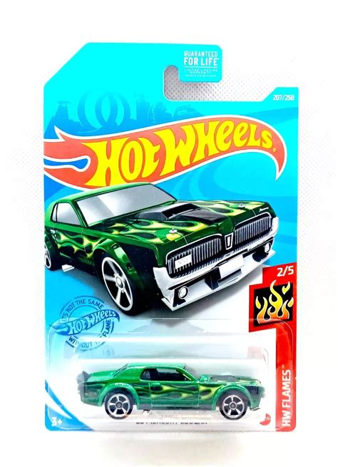 Hot Wheels 68 Mercury Cougar HW Flames EBay