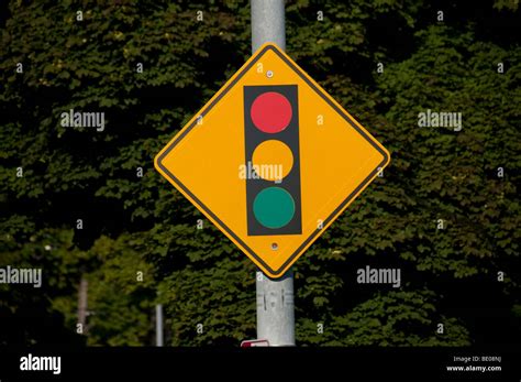 Traffic control signs Stock Photo - Alamy