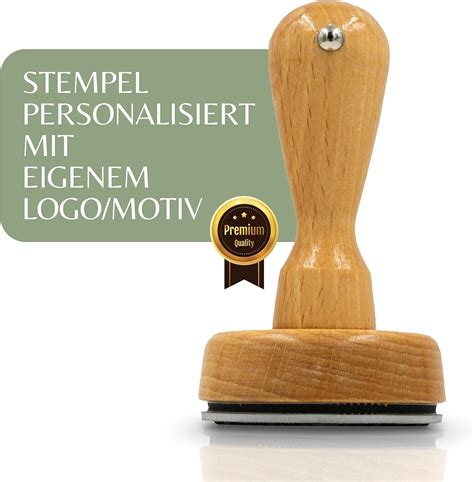 Stempel Mit Eigenem Logo Motiv Stempel Personalisiert