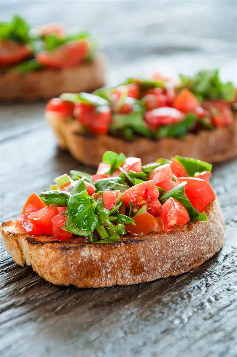 Classic Tomato And Basil Bruschetta Recipe