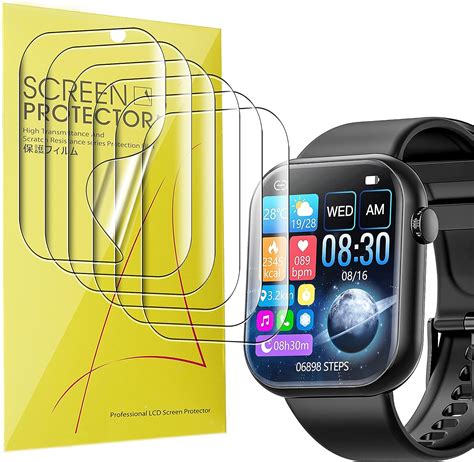 Amazon Lamshaw Compatible For Hwagol Smart Watch Screen Protector