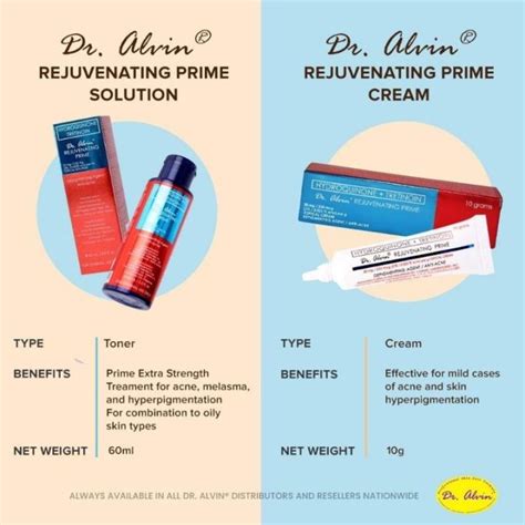 Dr Alvin Rejuvenating Prime 4 Lazada Ph