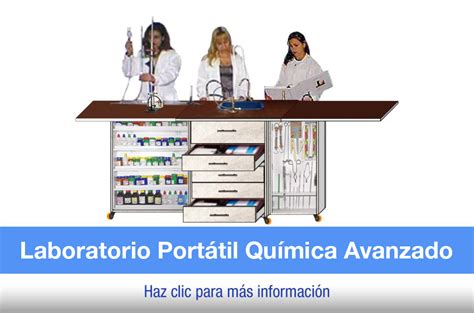 laboratorios móviles química estándar Avanzado 2 4 metros