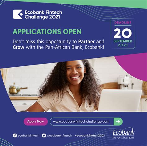 Ecobank Group Launches 2021 Edition Of Its Fintech Challenge News Of