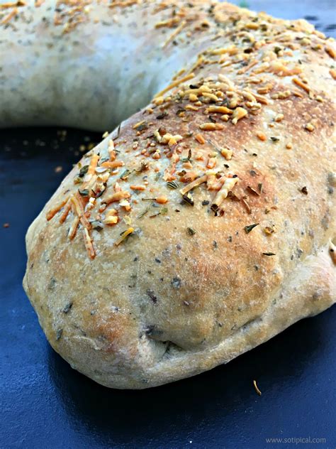 Stuffed Spinach Bread