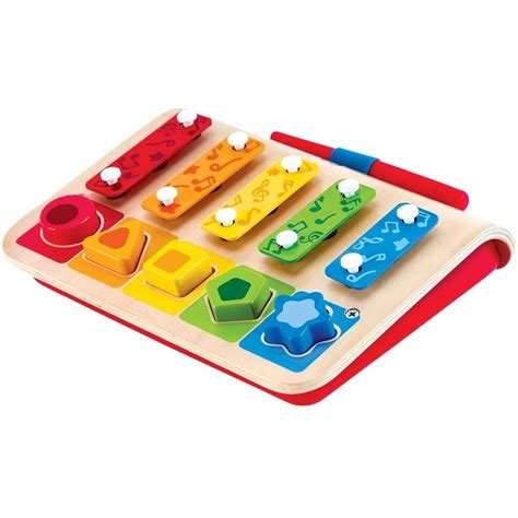 Piano Xylophone En Bois Enfant Formes Musicales Mes Jouets En Bois