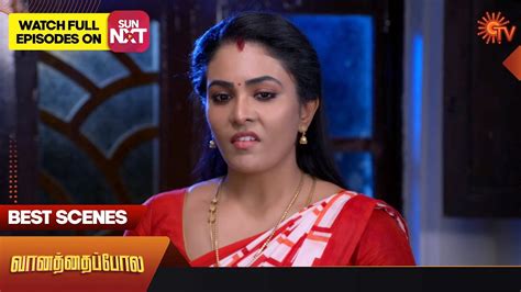 Vanathai Pola Best Scenes Sep Sun Tv Tamil Serial Youtube