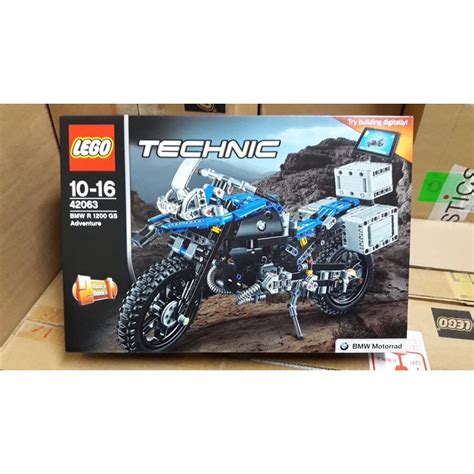 Lego 42063 Technic Bmw R 1200 Gs Adventure Motorcycle