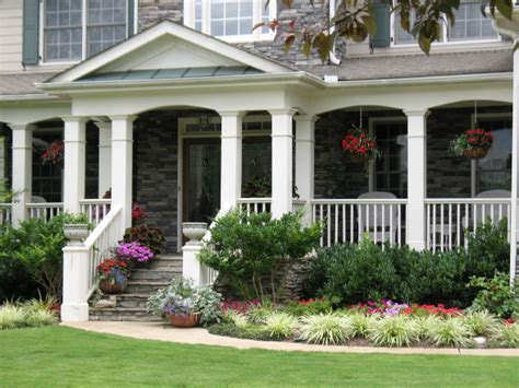 Perfect Front Porch Landscape Designs Home Decoration And