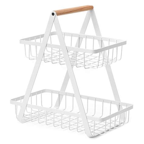 Tier Onion Rack Fruit Basket Rak Bawang Bertingkat Vegetable Storage