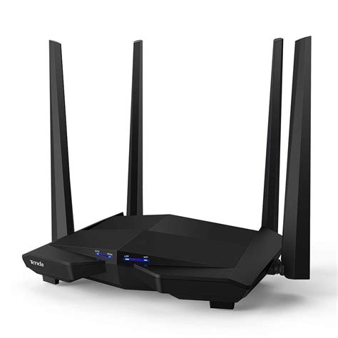 Tenda Ac Ac Mbps Smart Dual Band Gigabit Wifi Router Black