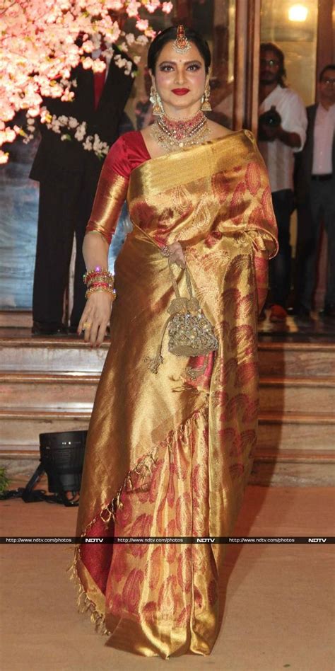 Madhuri Dixit Rekha Took Us Back To The Nineties Indian Saree