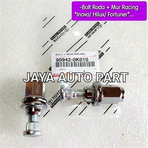 Jual Baut Roda Mur Racing Inova Hilux Fortuner Shopee Indonesia