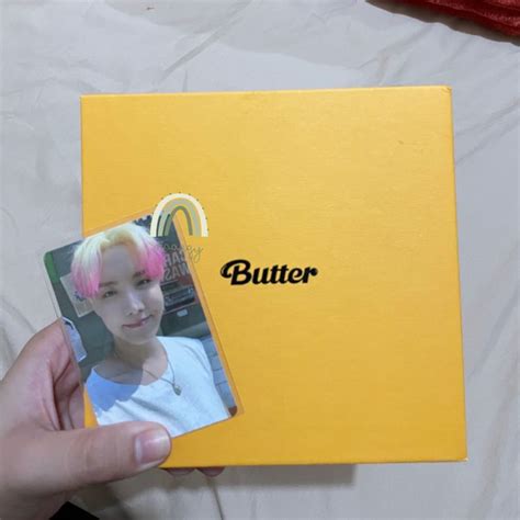 Butter Cream Album With Hobi Jhope Weverse Pob Pc Hobbies Toys