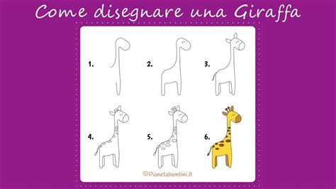 Come Disegnare Una Giraffa Tutorial YouTube