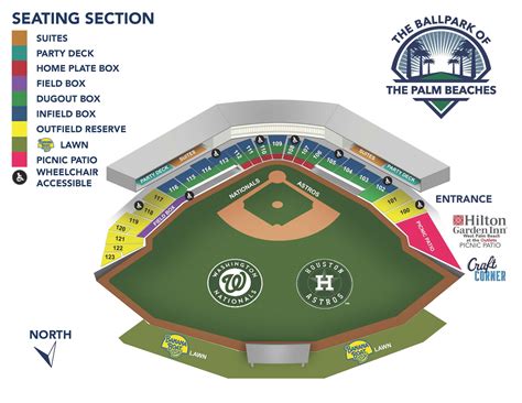 Washington Nationals Seating Diagram Elcho Table