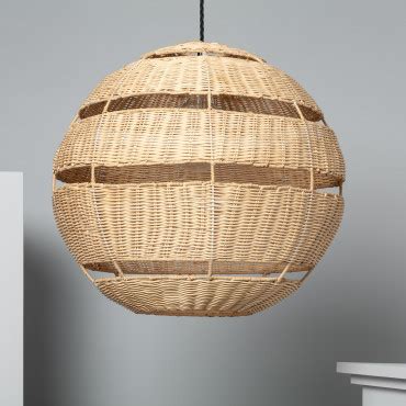 Bulang Big Rattan Pendant Lamp Mm Ledkia