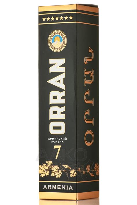 Orran 7 years - коньяк Орран 7 лет 0.5 л в п/у купить - цена
