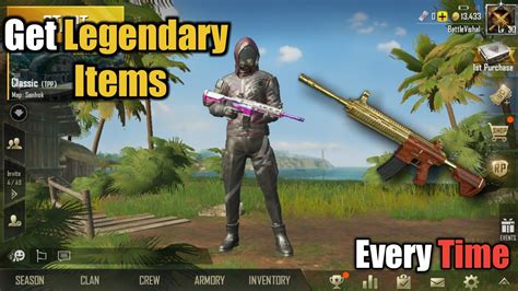 How To Get Legendary Items In PUBG Mobile Every Time YouTube