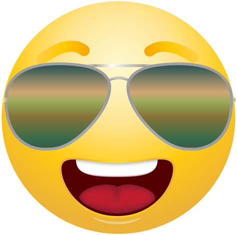 Emoticon With Sunglasses Png Clip Art Best Web Clipart